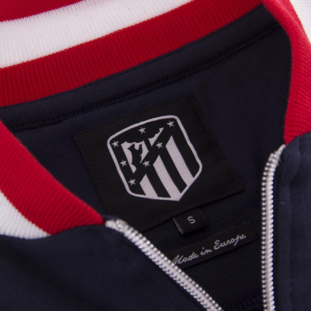 Copa - Chaqueta de entrenamiento - Fútbol - Hombre - Atletico de Madrid 1969 - Retro - Azul - 50% algodón - 50% poliéster