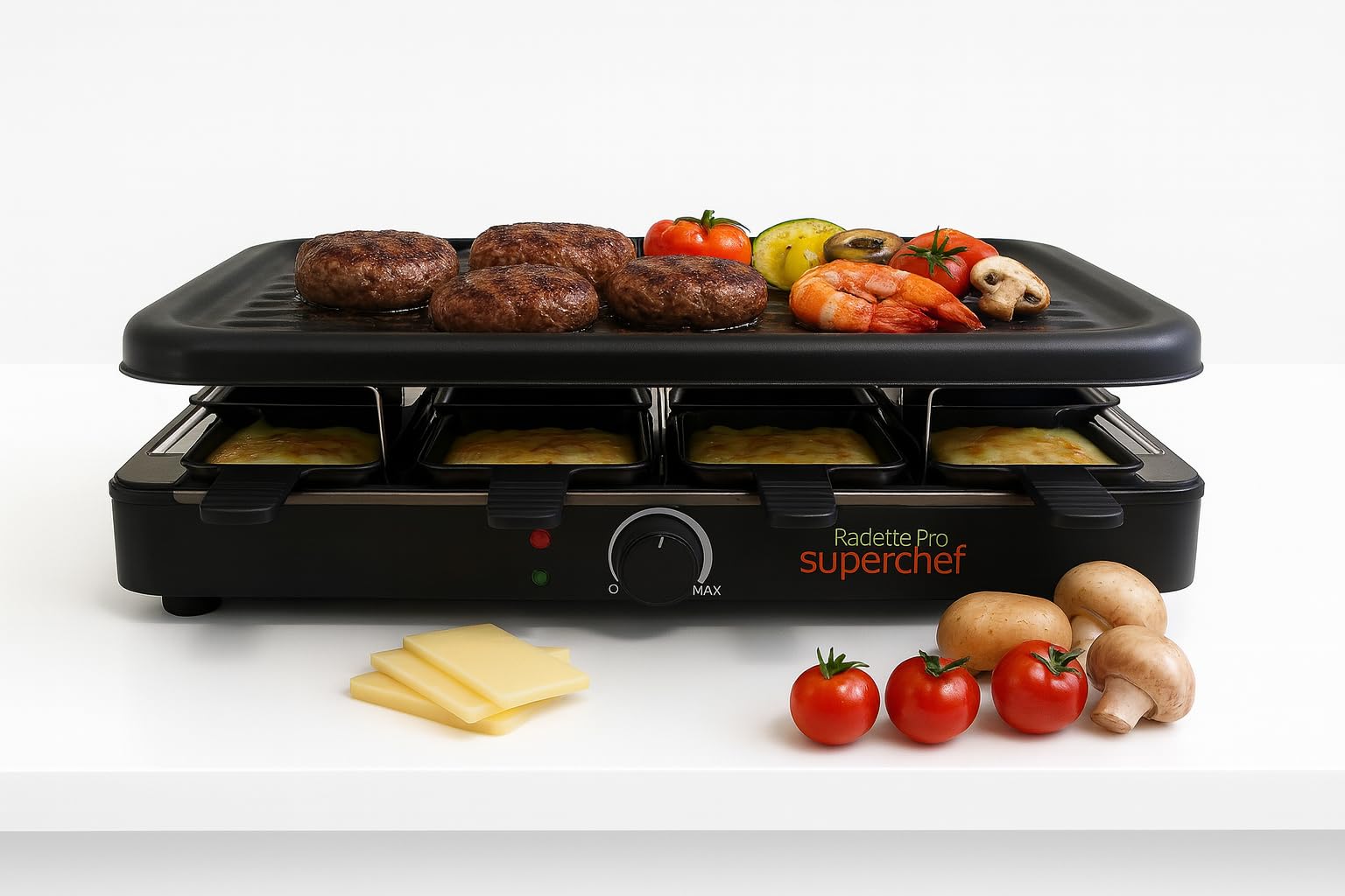 Tafelgrill Greenpan Elite Xl Smoke-Less Grill Zilver