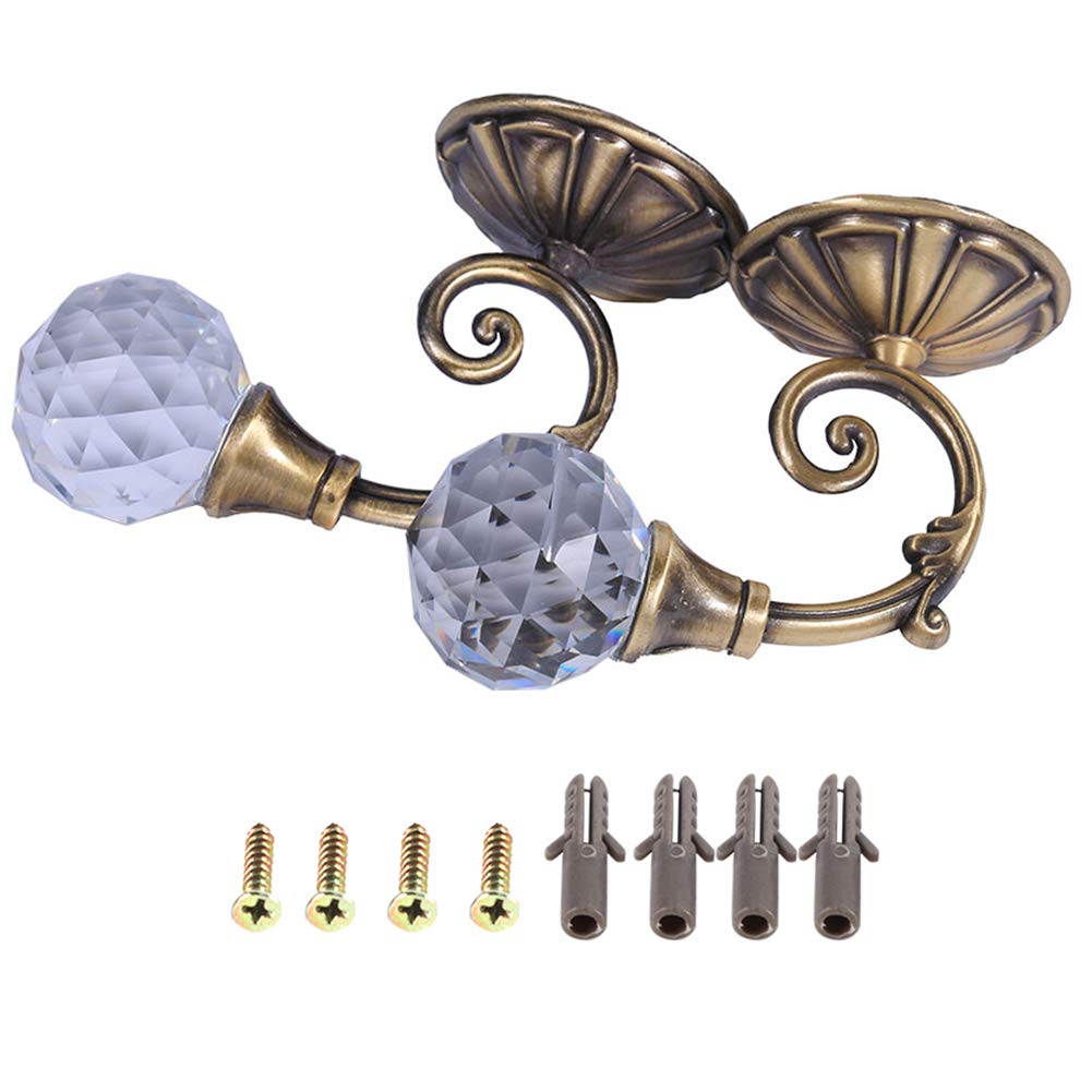 2PCS Metal Curtain Holdback