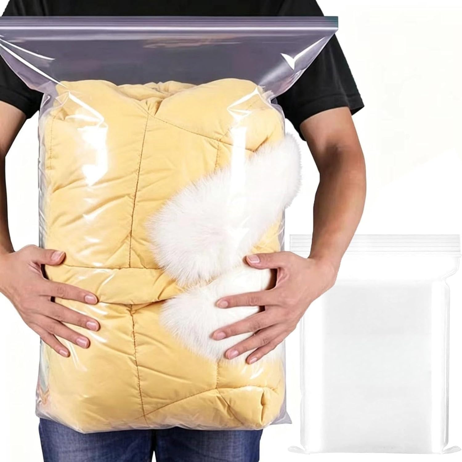Sacs d'hôpital étanches sans trou de 50x40 cm pour protéger vêtements et chaussures