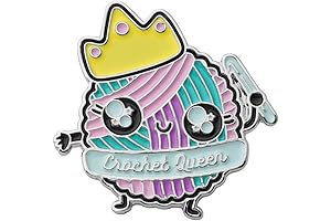 The Crochet Queen Pin