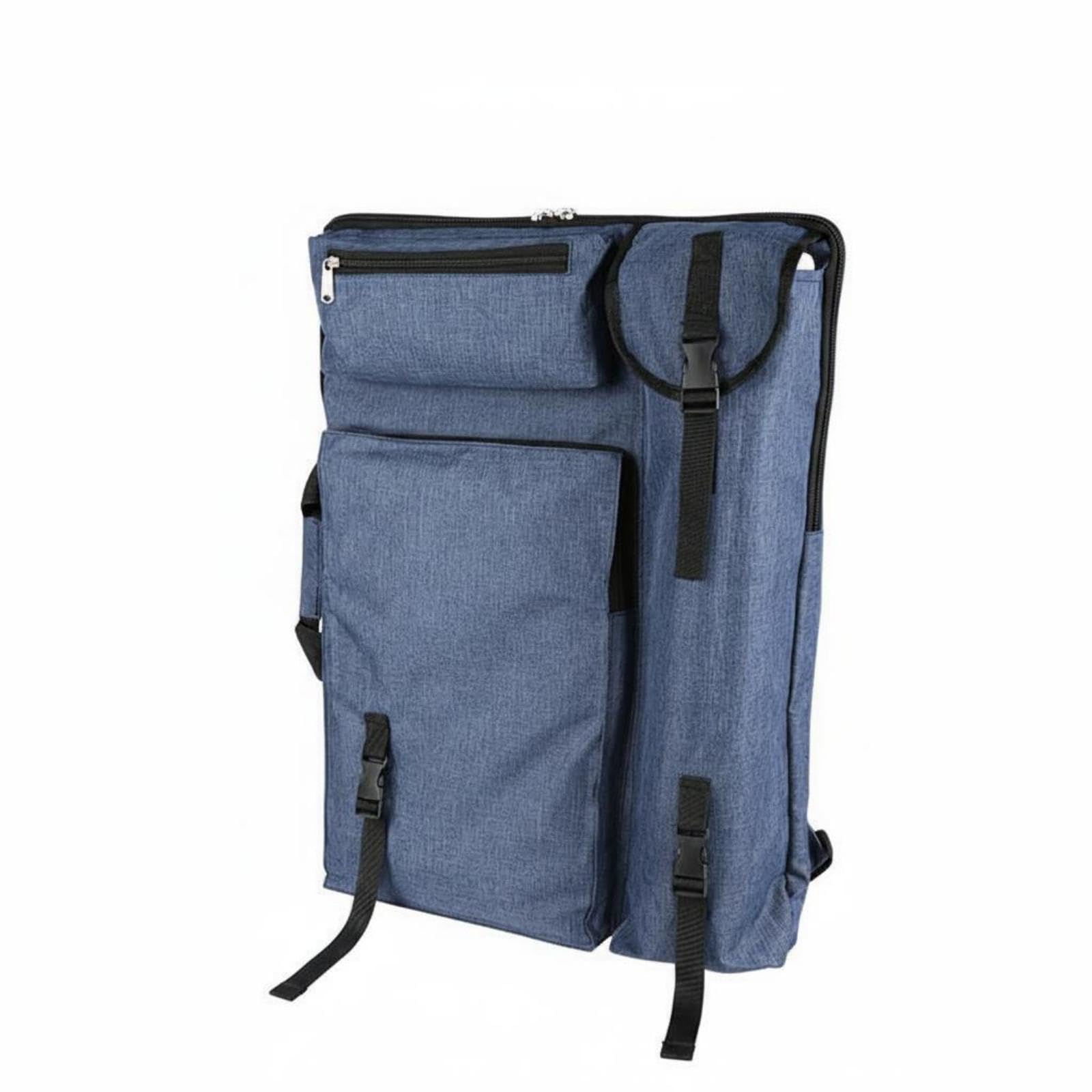 Art Carry Bag doubleShoulder Drawing Bag Canvas-Like Artist Backpack for Sketching Blue A-Style Sketch-picture-50