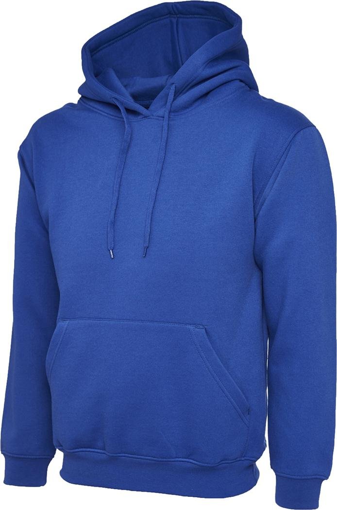 Shoppersbay Men's Royal Uneek Uc502 Classic Hooded Sweatshirt Xs