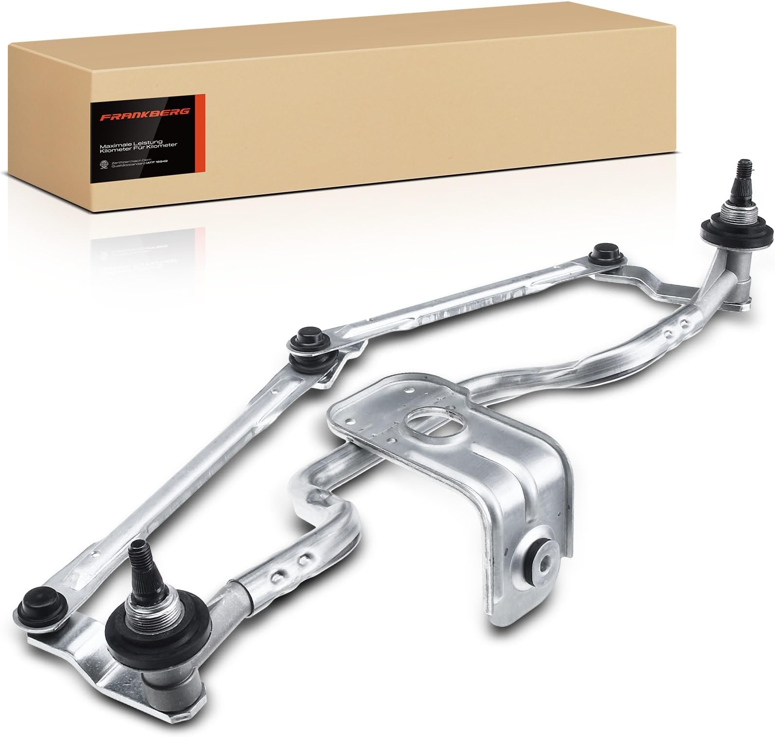 Frankberg 1 x Windscreen Wiper Linkage without Motor Front, Compatible with Jumpy VF7 1.6L 2.0L Bus 2007-2016 Scudo 270 272 1.6L 2.0L Bus 2007-2016 Expert VF3A VF3U VF3X 1.6L 2.0L Box 2 07007-2016