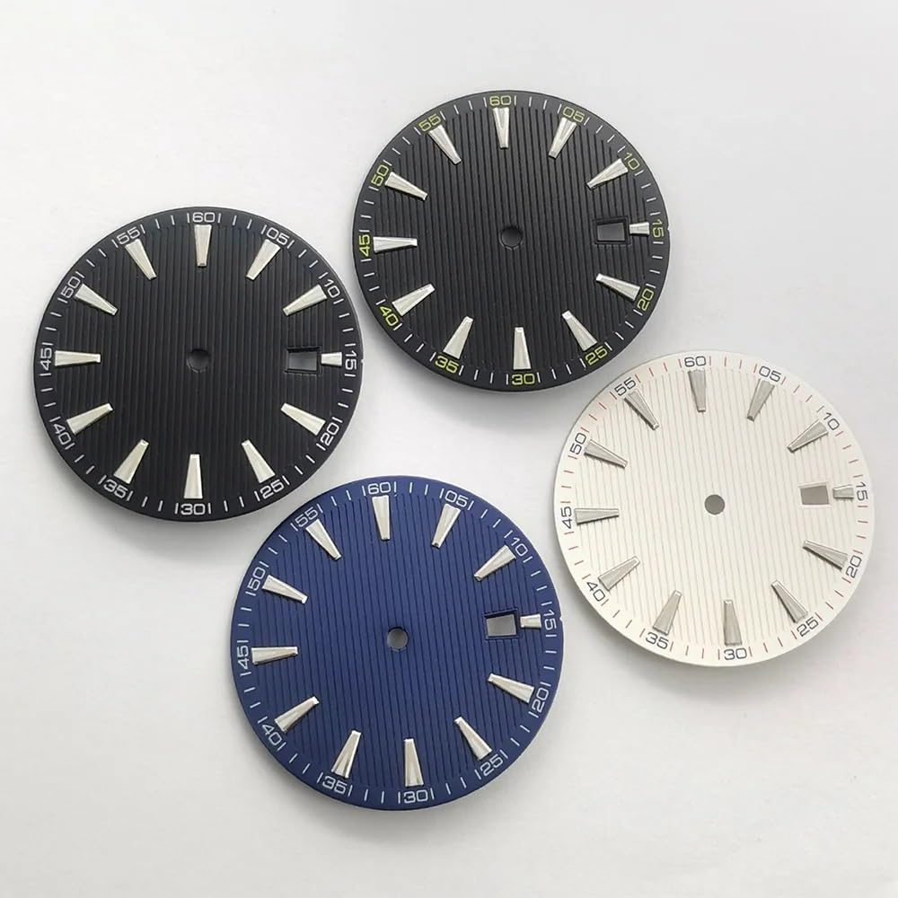 AOIMBNQC 1 Cadran NH35 de 33,5 mm (8215, ETA 2824) Compatible avec Les mouvements NH36 et 2836