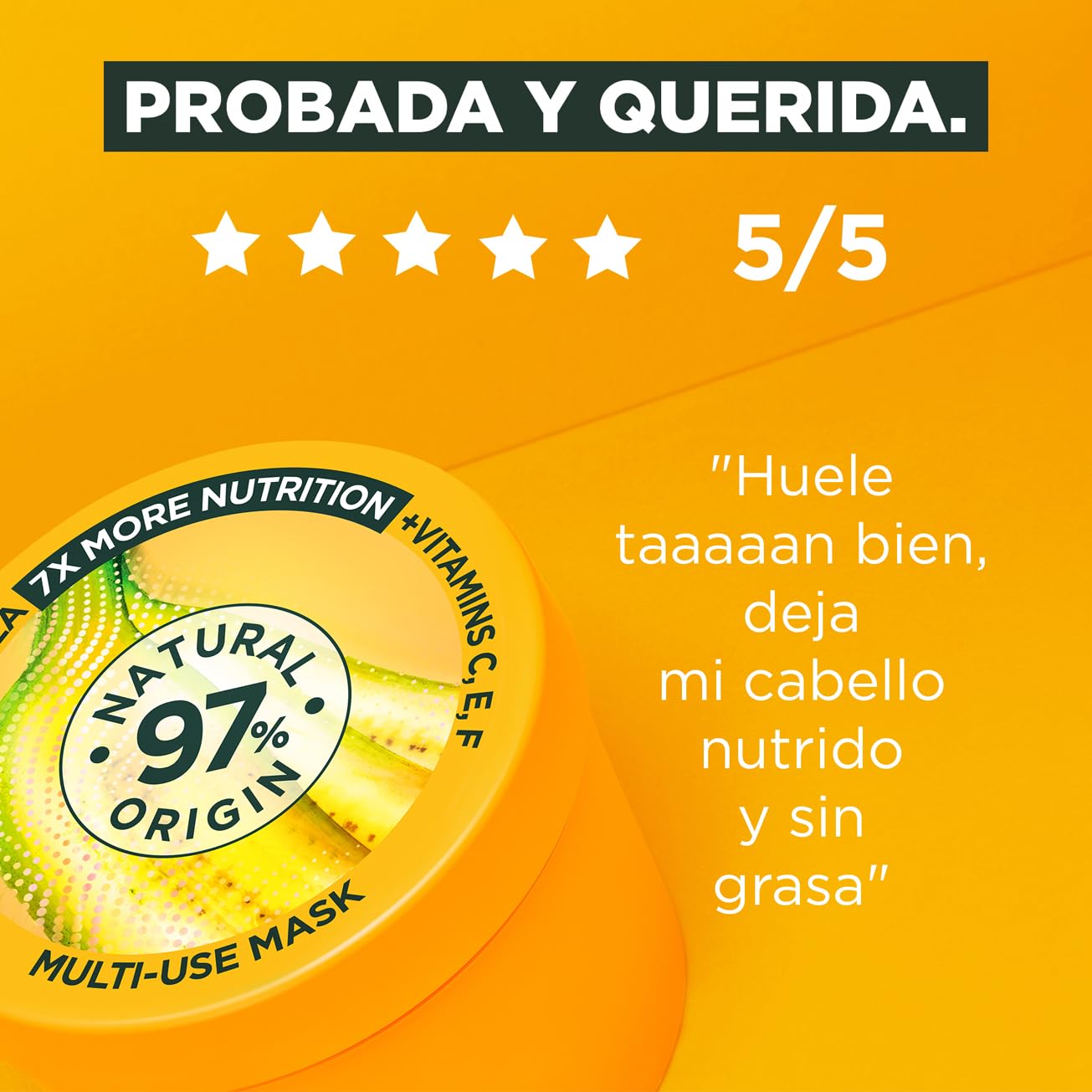 Garnier Fructis Hair Food Banana Pack Champú Acondicionador Mascarilla Cabello Seco