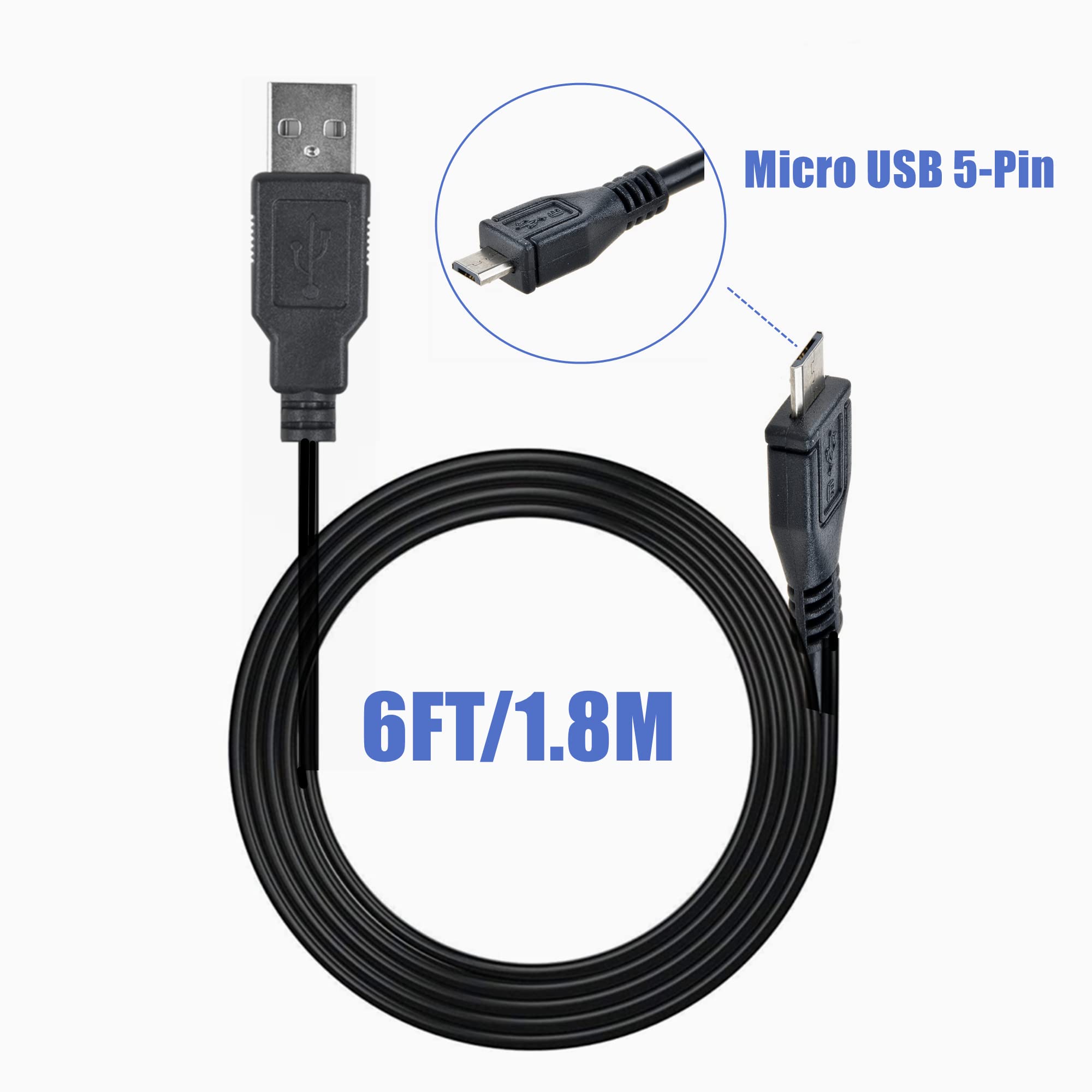 Cavo di Prolunga per Controller di Gioco 6ft/1.8m per Nintend