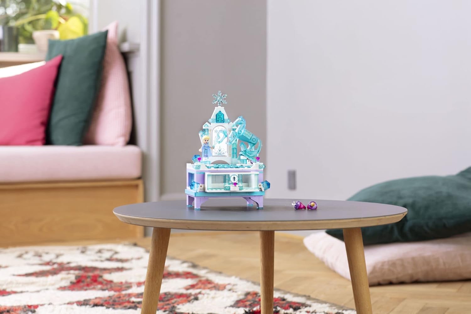 LEGO Disney Frozen 2 Elsa's Jewelry Box Creation Building Toy 41168 Make a Jewelry Storage Box with Lockable Drawer & Mirror, Collectible Disney Gift Idea with Princess Elsa Mini-Doll and Nokk Figure - Image 4