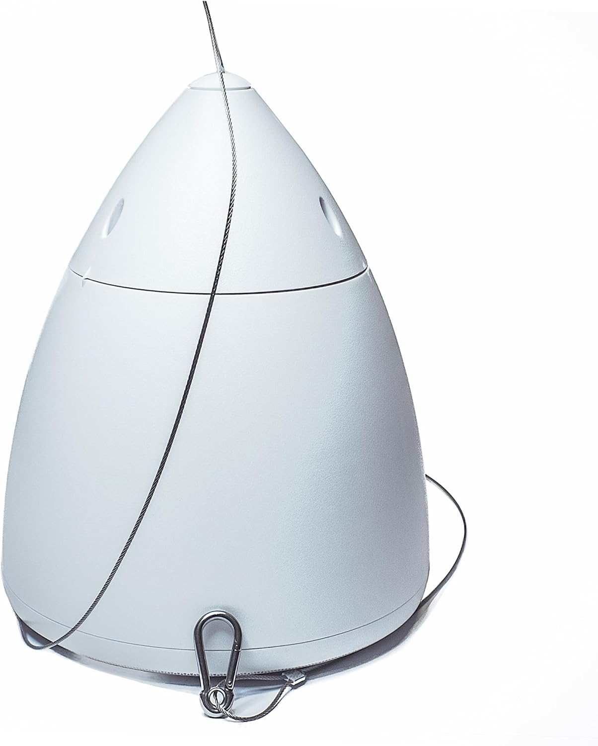 HPS-6-WH-V Commercial 2-Way 6.5” Pendant Speaker with Woofer and Gripple Kit (White/Sell Per Each)