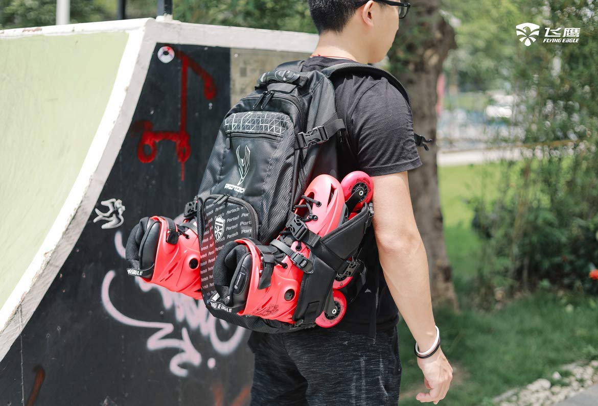 Flying Eagle - Mochila de viaje con patines en línea