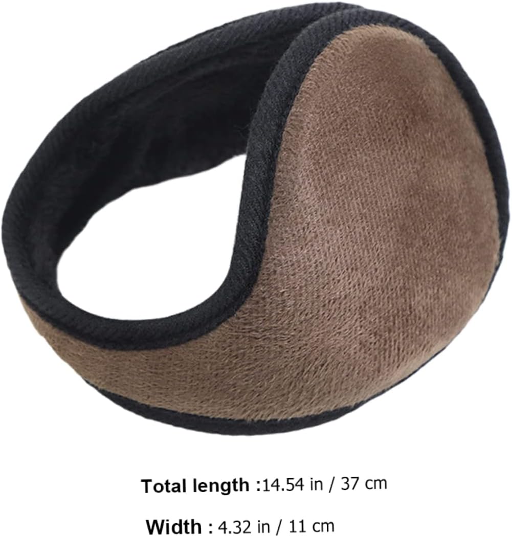 VANZACK Fur Ear Muffs Winter Accessories Ear Warmers for Men's Winter Earmuffs