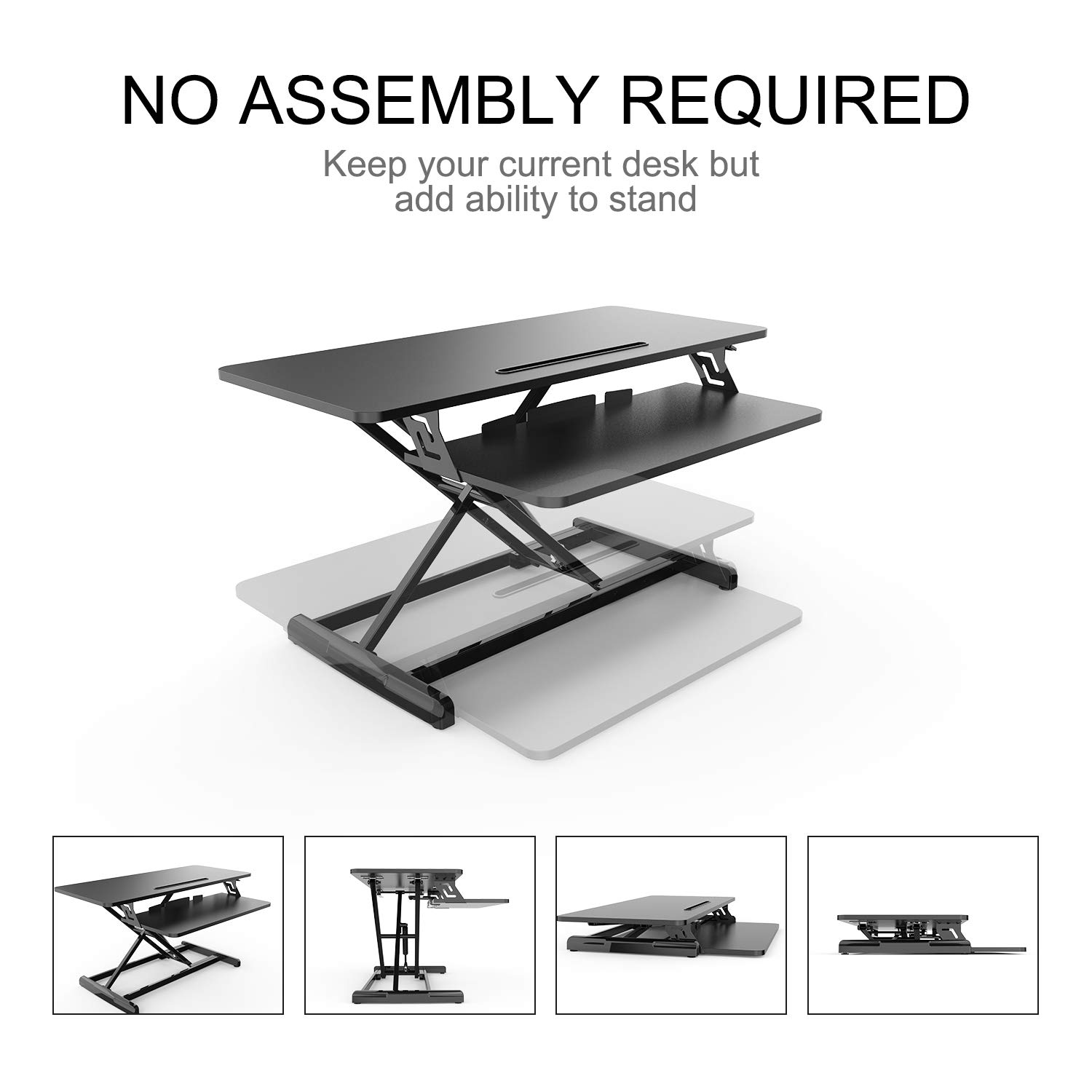 Buy Smugdesk 32 Inch Adjustable Ergonomic Sitting Standing Convertible Desk Workstation Riser Buy Smugdesk 32 Inch Adjustable Ergonomic Sitting Standing Convertible Desk Workstation Riser