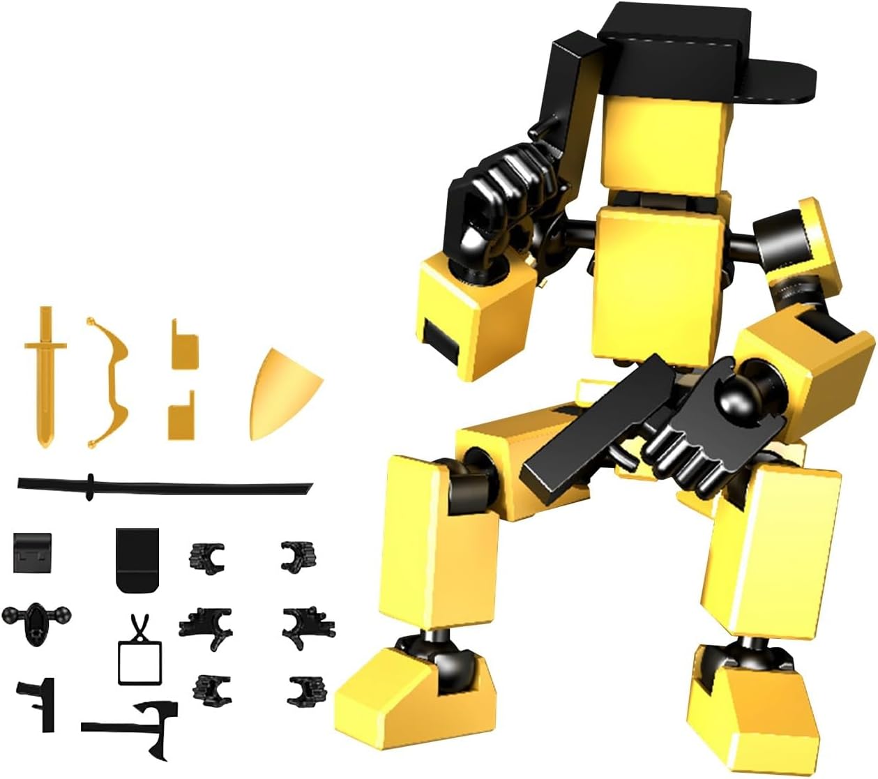 Mini Titan 13 Action s Hip Hop Dummy Robot Action Toys Stick Multi Joints Movable Desktop Decoration