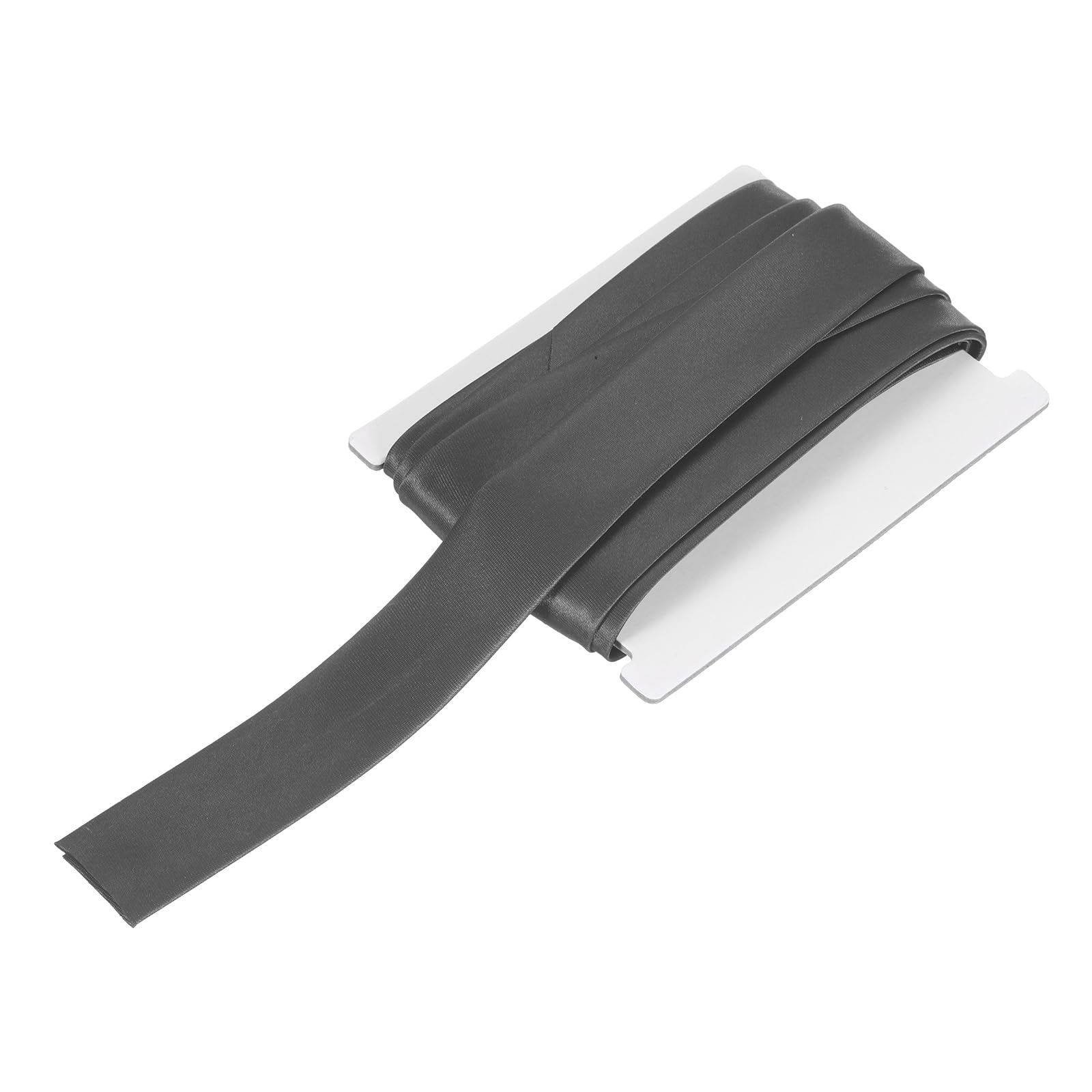 sourcing map Double Fold Bias Tape 1"x 6 Yards Dark Gray