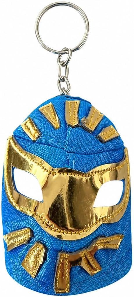 San Rafael Arcangel Mexican Luchador Assorted Keychain Traditional Wrestlers llaveros Car keys Lucha Libre Collectible image 5