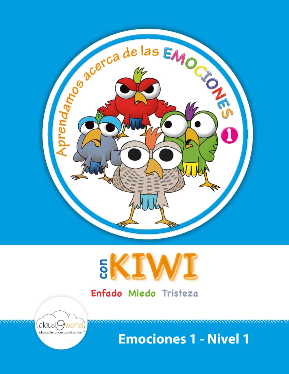 Aprendamos acerca de la Alegría con Kiwi: Nivel 1