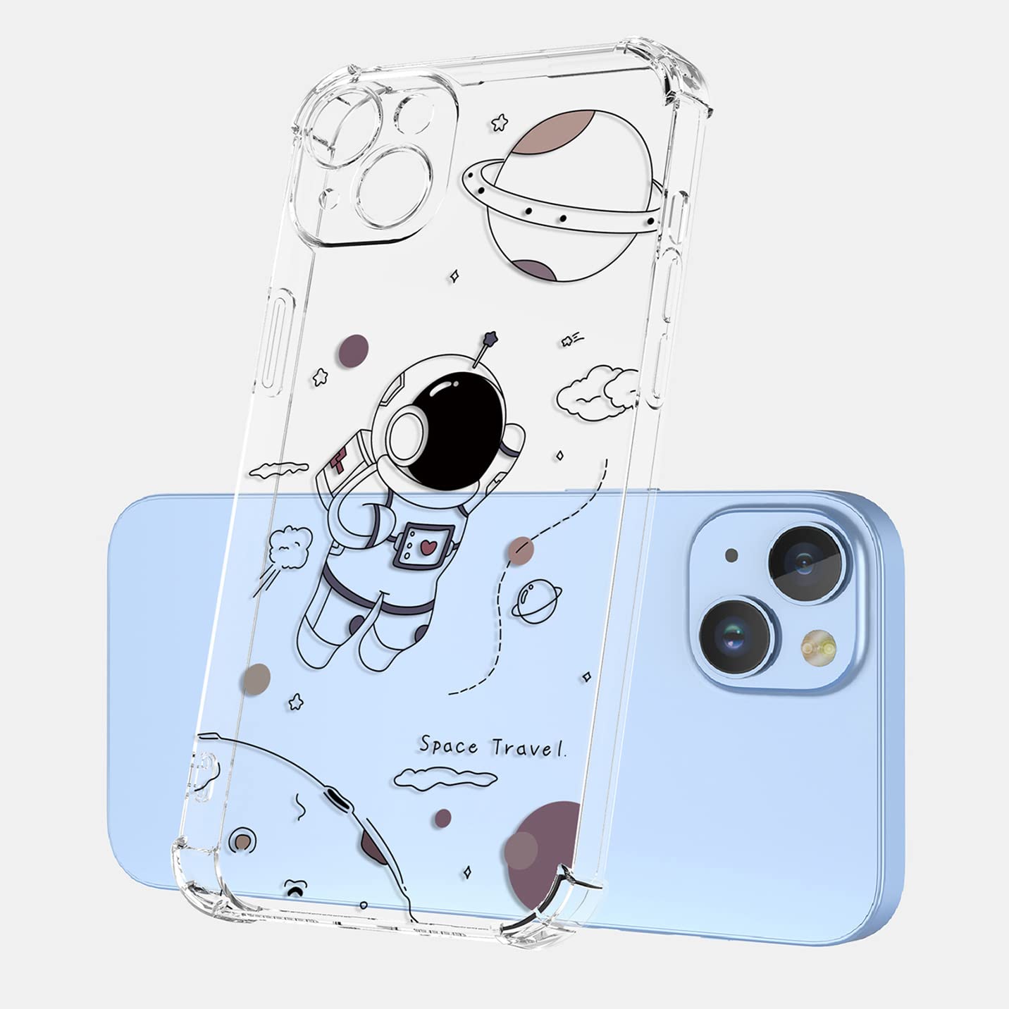 Custodia Cover per Oppo Realme 10 4G in TPU Trasparente fantasia U8