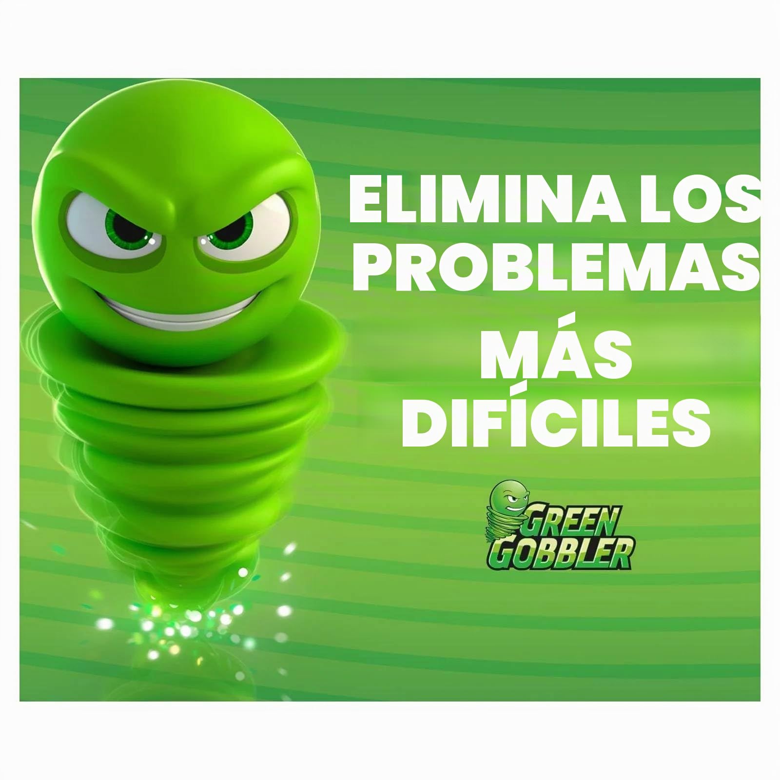 Green Gobbler Última abridor de drenaje principal de drenaje + removedor limpiador + estorbo del pelo - 64 oz (líneas principales, fregaderos, bañeras, lavabos, duchas, fregaderos de cocina)