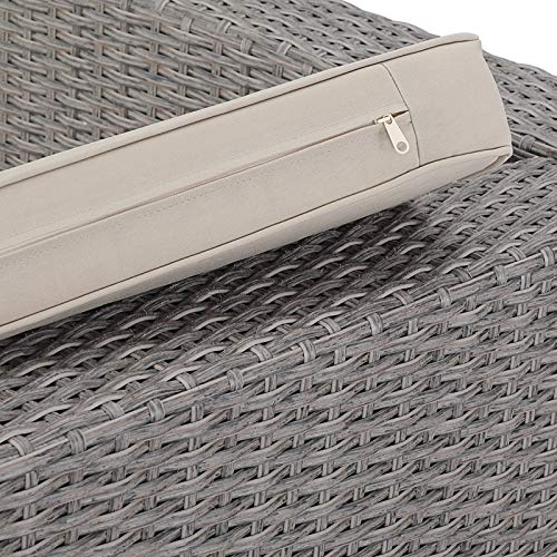 CASARIA Salotto da Giardino XXL Poly Rattan 8