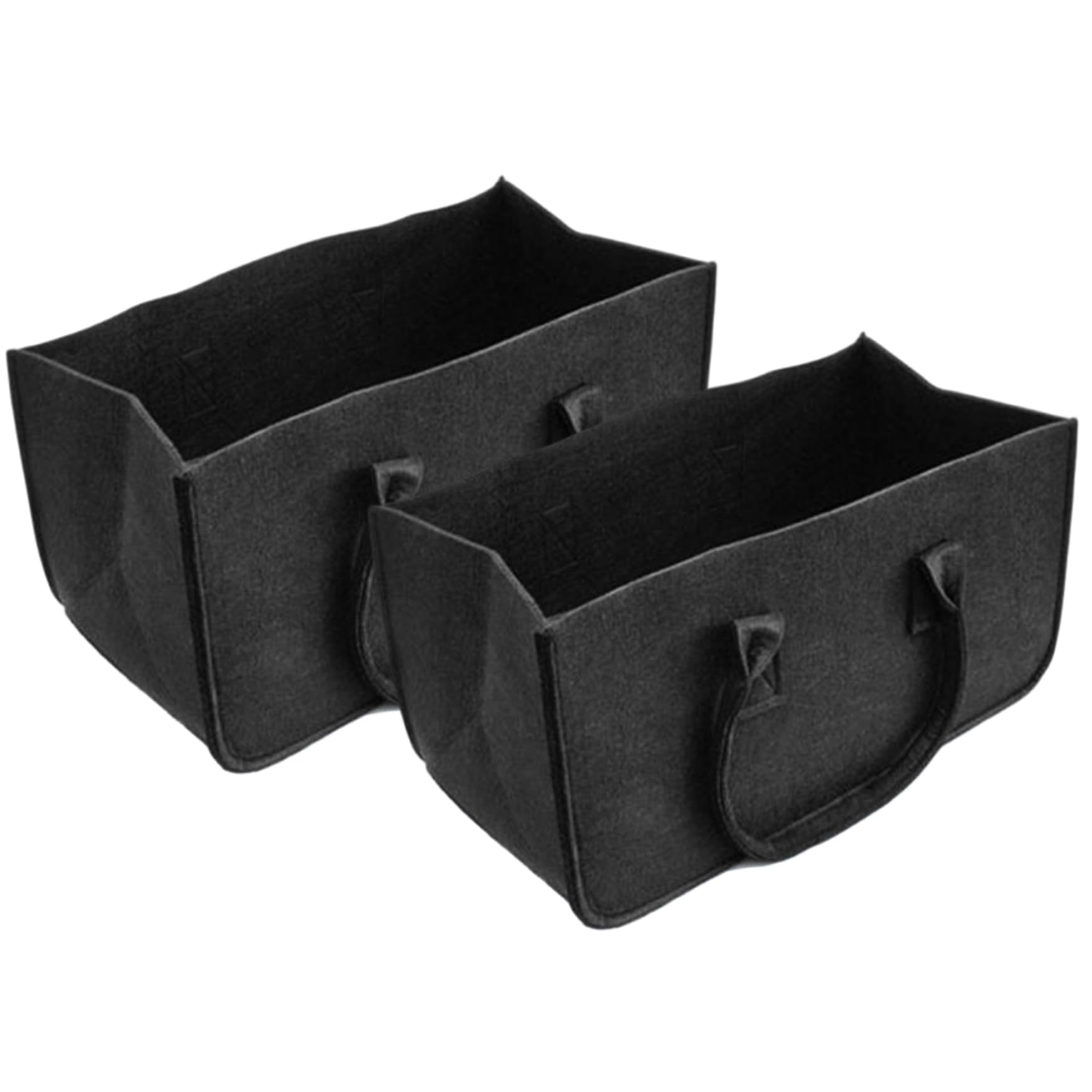 Sac polyvalent en feutre avec poignée et bac de rangement grand format