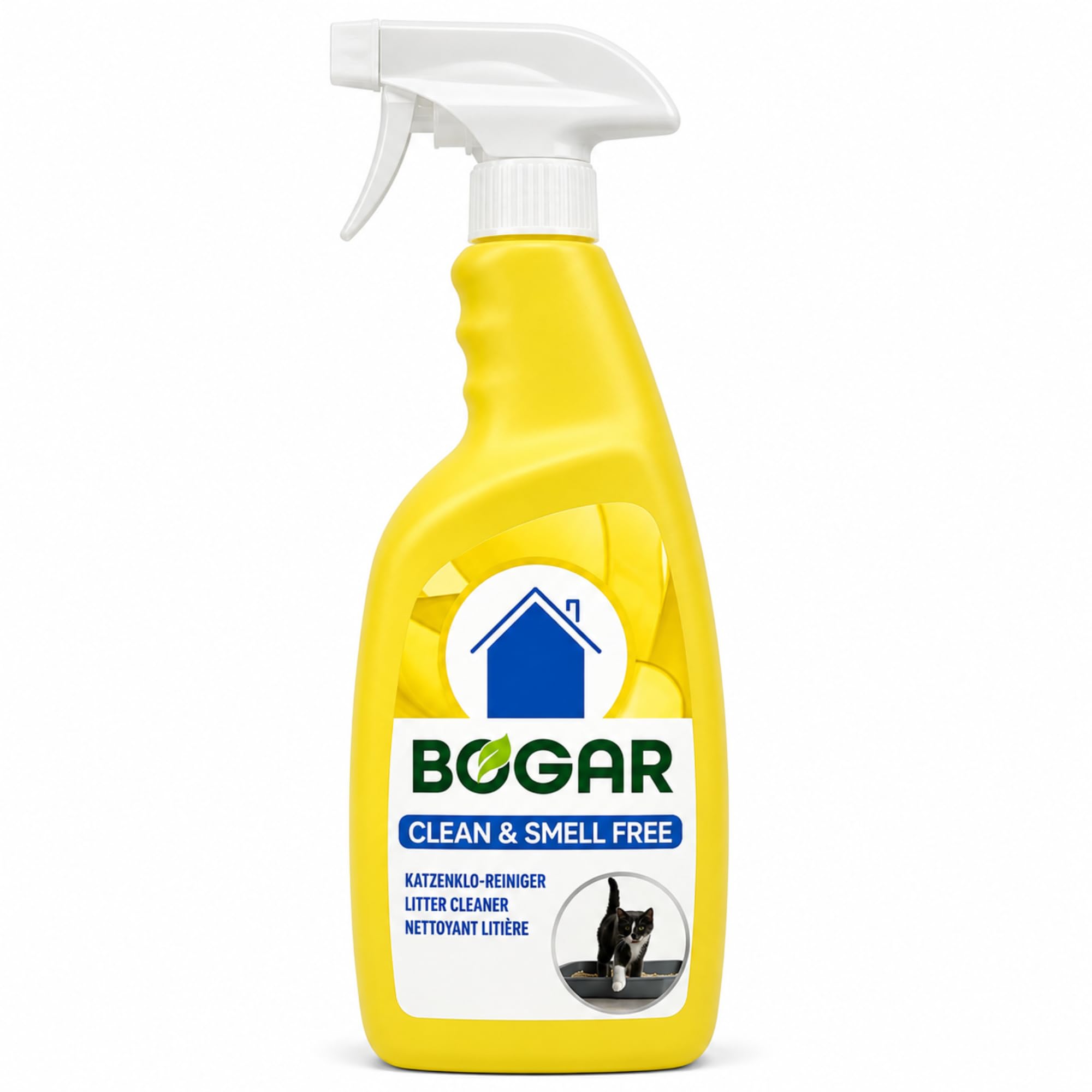 bogaclean czysty i bezzapachowy pojemnik na śmieci w sprayu