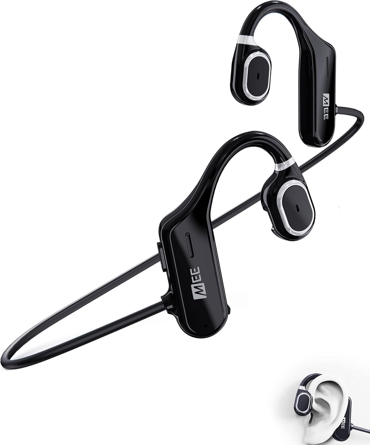 Buy MEE audio AirHooks Open Ear Headphones Lightweight, Comfortable
