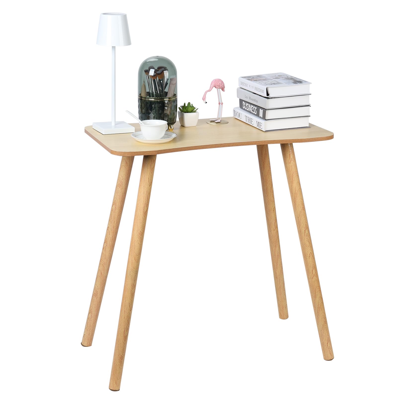 Washranp Writing Desk Modern Home Office Study Table Student Small Writing Table with Solid Legs Thickened Plate Spacious