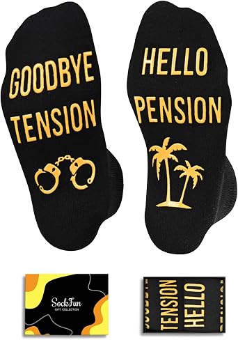 sockfun Retirement Gifts Ideas - Retired Gifts, Teacher Retirement Retired Socks