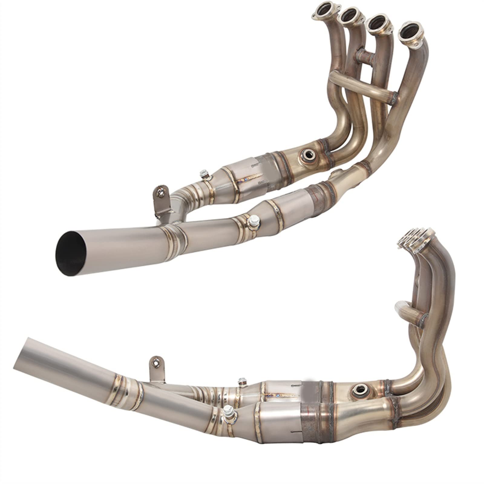Amazon.co.jp: フル修正された排気システム触媒削除リンクパイプ