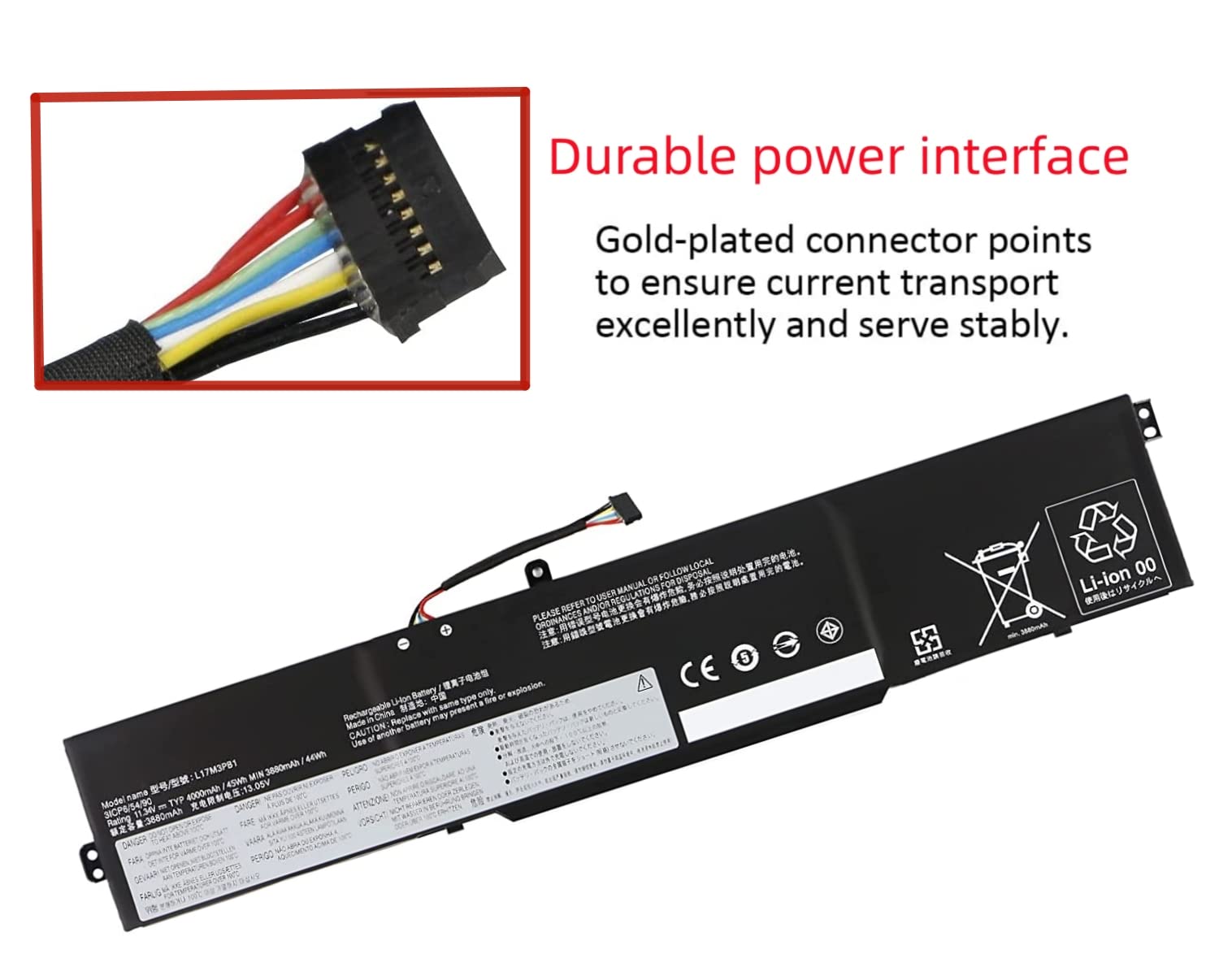 Batterie de Remplacement pour IdeaPad 330-17ICH 330-15ICH Series