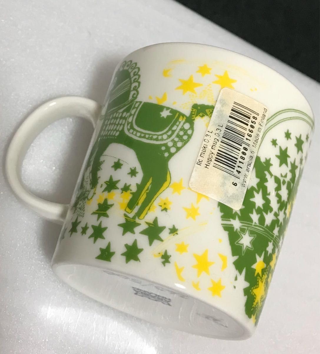 Amazon.co.jp: アラビア 三越伊勢丹限定マグカップ HAPPY Amazon.co.jp: アラビア 三越伊勢丹限定マグカップ HAPPY