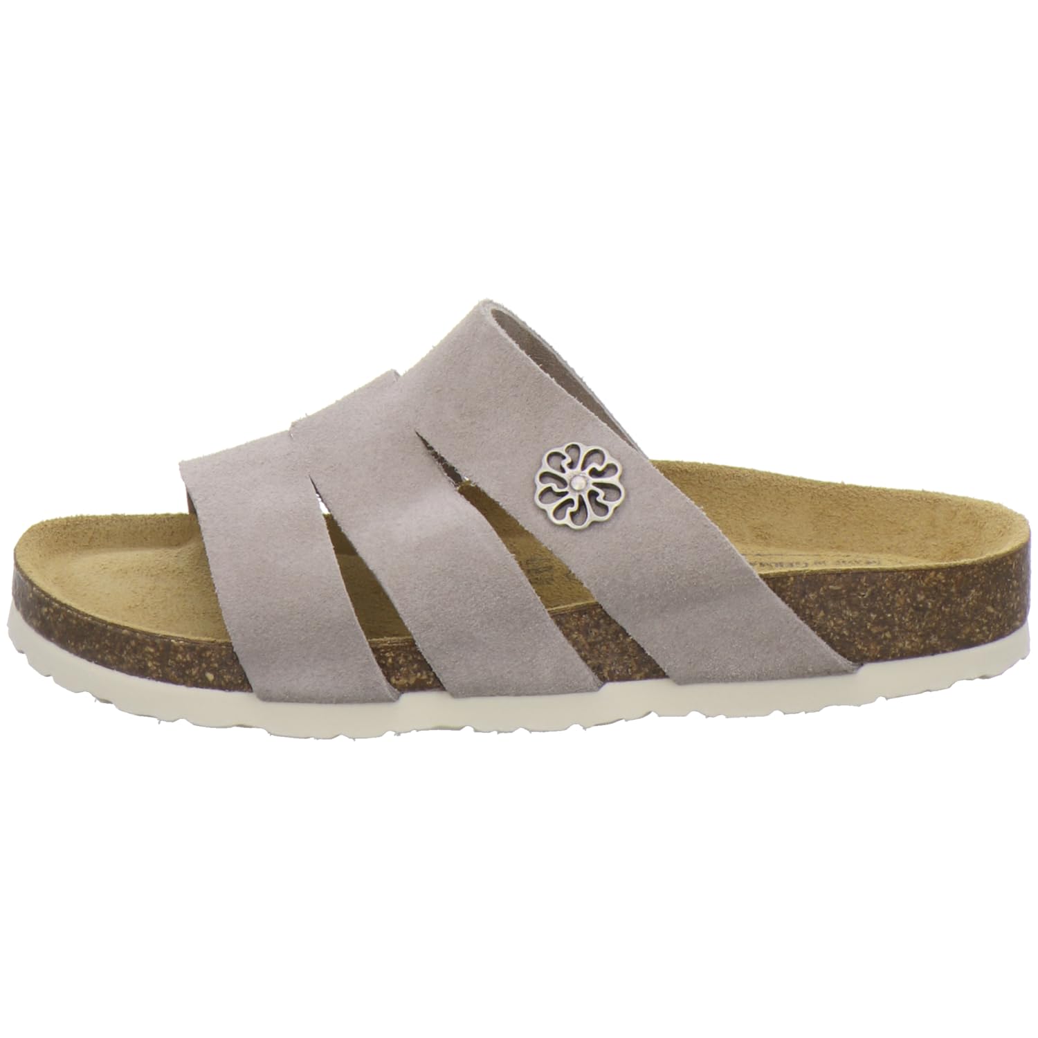 AFS-Schuhe 2113 Mules confortables pour femme en cuir véritable, chaussures de travail pratiques, pantoufles, fabriquées à la main en Allemagne