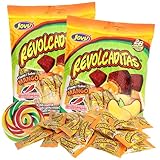 Needzo Spicy Mexican Candy, Mango Flavored Hard Candies with Chili Powder, Individually Wrapped Sweets, 6 Ounces (Pack of 2)
