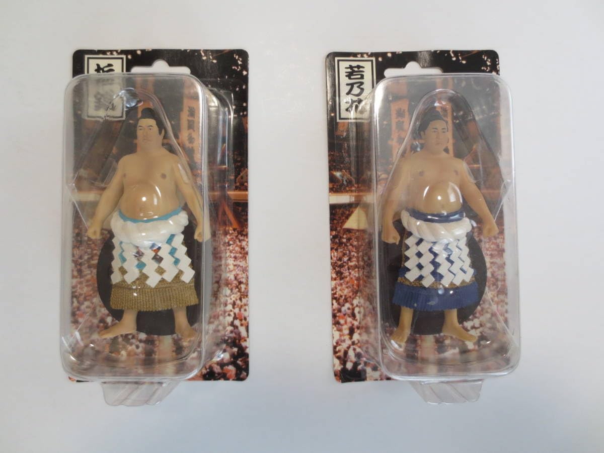 Amazon.co.jp: 往年の名横綱 栃錦 若乃花 フィギュア 各々約12