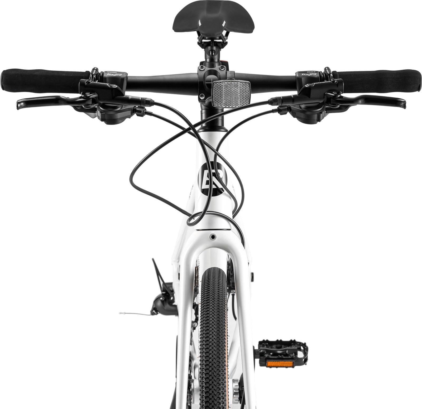 ROCKBROS SPIN Trekking Bicicletta 28 Pollici, Bicicletta lbrida in Lega di Allumini, 20 Velocità, Freni a Disco, Uomo e Donna, 700C