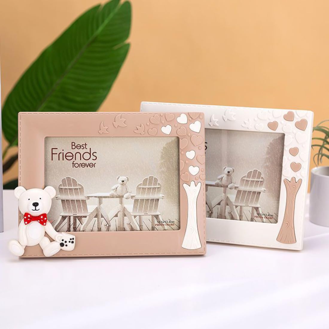 Amazon.co.jp: [XYJP] かわいいクマのフォトフレーム フォト カラー5