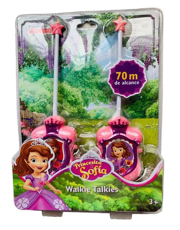 Toallas, Watch Toymark Princesita Sofía Walkie Talkie de Juguete - Comunicación interactiva para niños con Alcance de 70 Metros. Ideal para desarrollar la imagnación y...