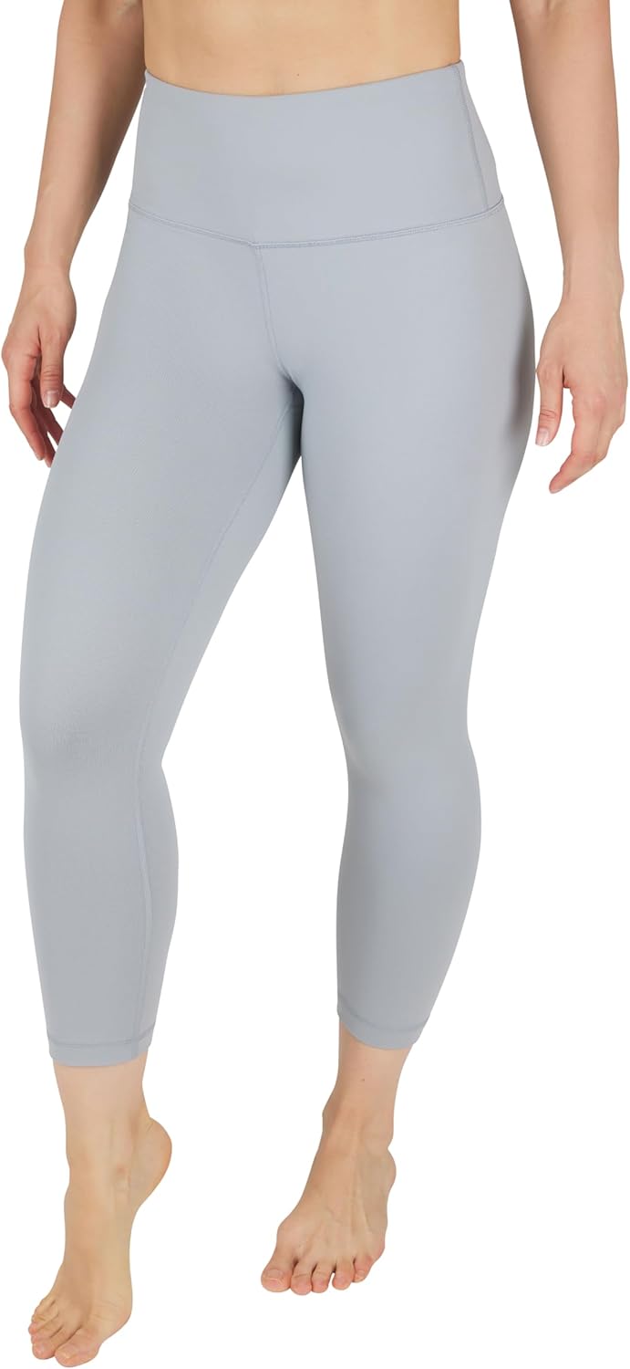 90 Degree By Reflex Womens High Waisted Leggings Capri Workout Yoga Pants - Image 2