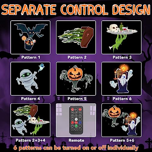 Lasama Christmas Halloween Projector Lights Outdoor, 2-In-1 (3D Ocean Wave & Patterns) Waterproof Light For Outdoor Indoor Halloween Christmas Party Lights Holiday Landscape Decorations #TOP2