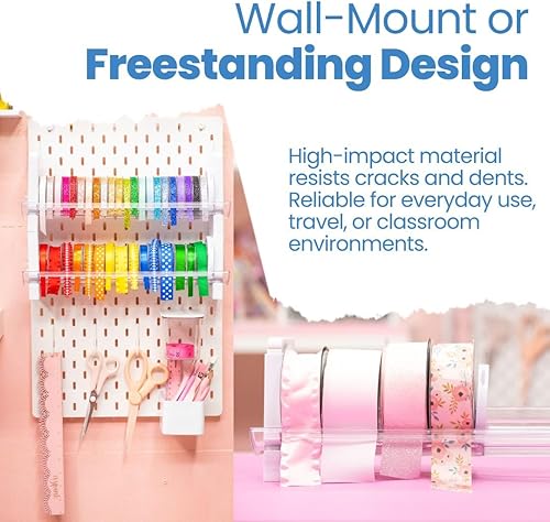 Miniatura 6 de ArtBin Estante de almacenamiento de cinta  Soporte de carrete de cinta  Ideal para salas de manualidades y estudios, estaciones de envoltura de