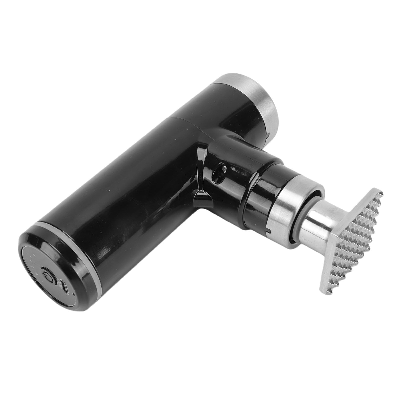 Generic Ablandador de Carne Eléctrico Mazo de Carne de Acero Inoxidable Recargable, Ablandador de Eléctrico para Cocineros Caseros