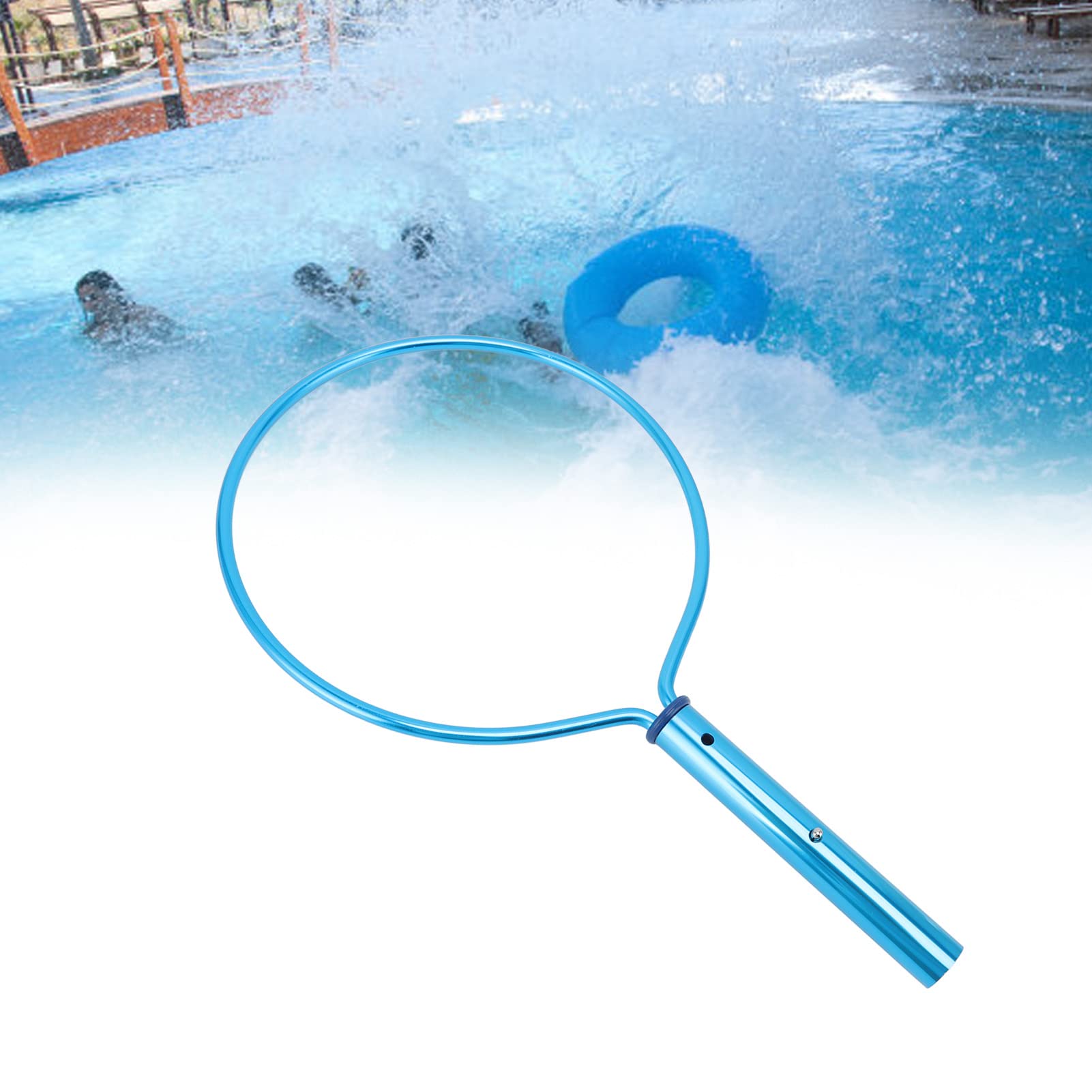 Gavigain Pool Emergency Hook,Round Aluminium Alloy Safety Hook for Swimming Pool Water Park