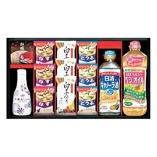 ギフト アマノフーズ&ヤマサ鮮度しょうゆ詰合せ SE5-299-13 内祝 結婚祝い