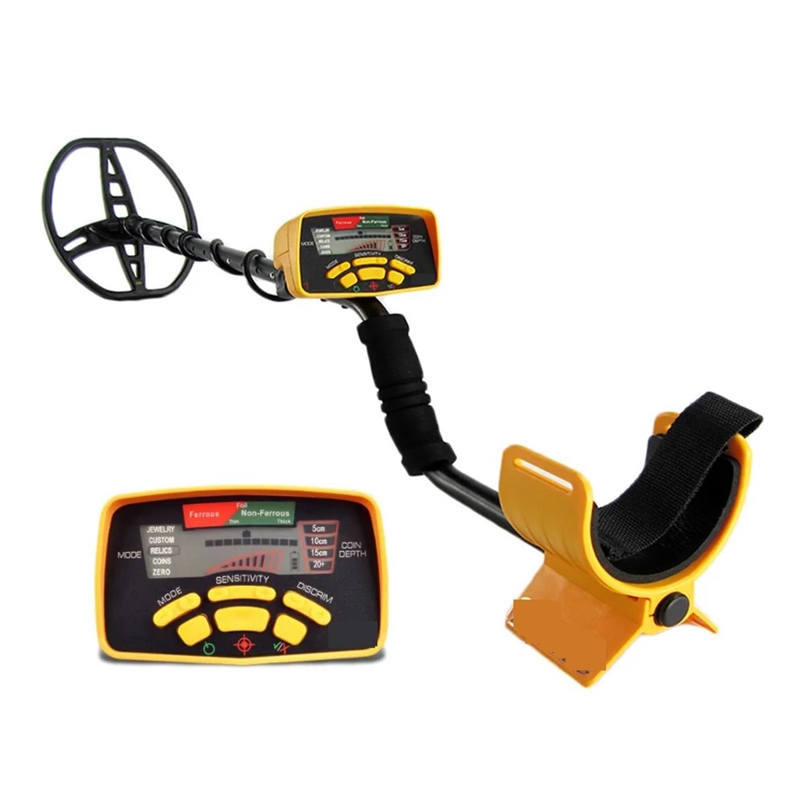 JVDDI Professional MD6350 Underground Wire Iron Metal Gold Detector Adjustable Tracker For Treasure Search