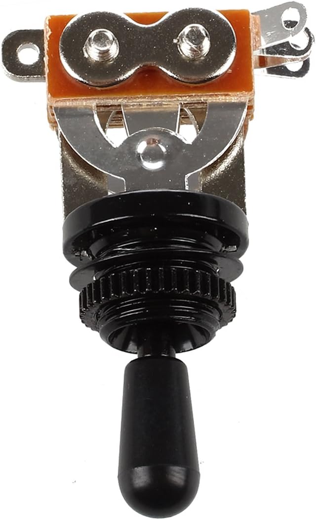 Black Tip 3 Wheat Toggle Switch Pickup Selector for Electric Guitar