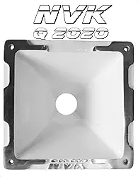 Corneta NVK 2020 Branco Jarrão para Driver de Som Automotivo Profissional