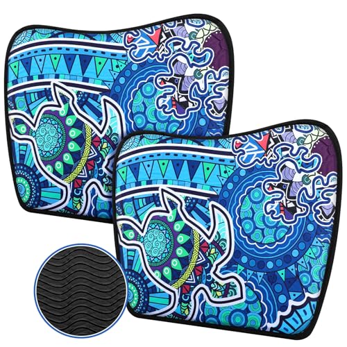 2-Pcs-Anti-Slip-Kayak-Seat-Cushion-Kayak-Cushion-Sea-Turtle-Design-Boat-Seat-Cushion-Inflatable-Kayak-Seat-Pad-Kayak-Accessories-for-Sit-in-Kayak-Canoe-Boat-Fishing-Kayaking