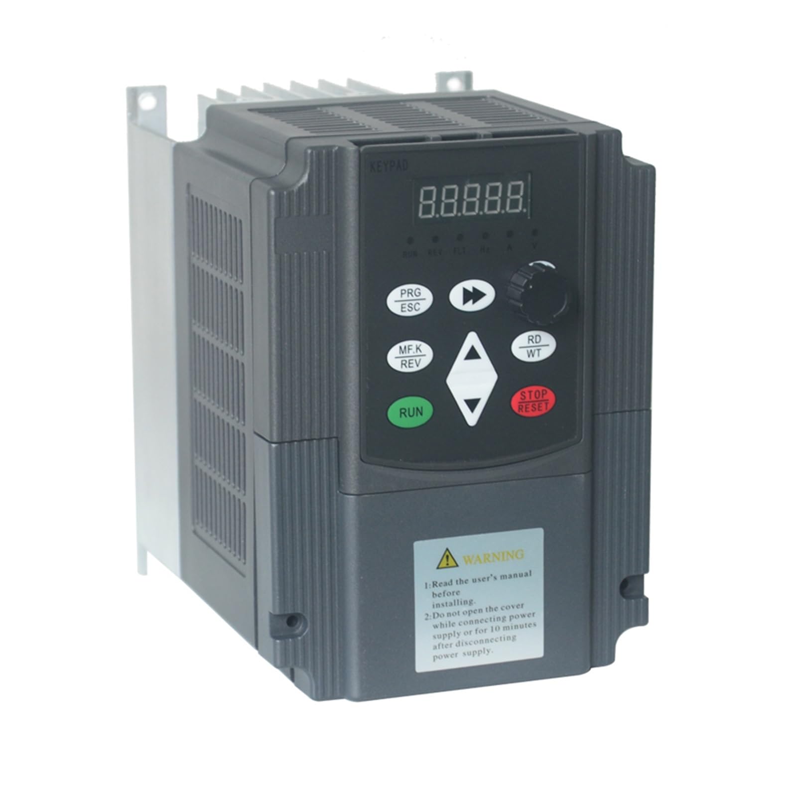CVFRDD VFD AT2 0.45KW/0.75KW/1.5KW/2.2KW/3KW/4KW Single-Phase 220 In And Single Phase Out Frequency Converter For Single-Phase Motor(3KW((4HP))