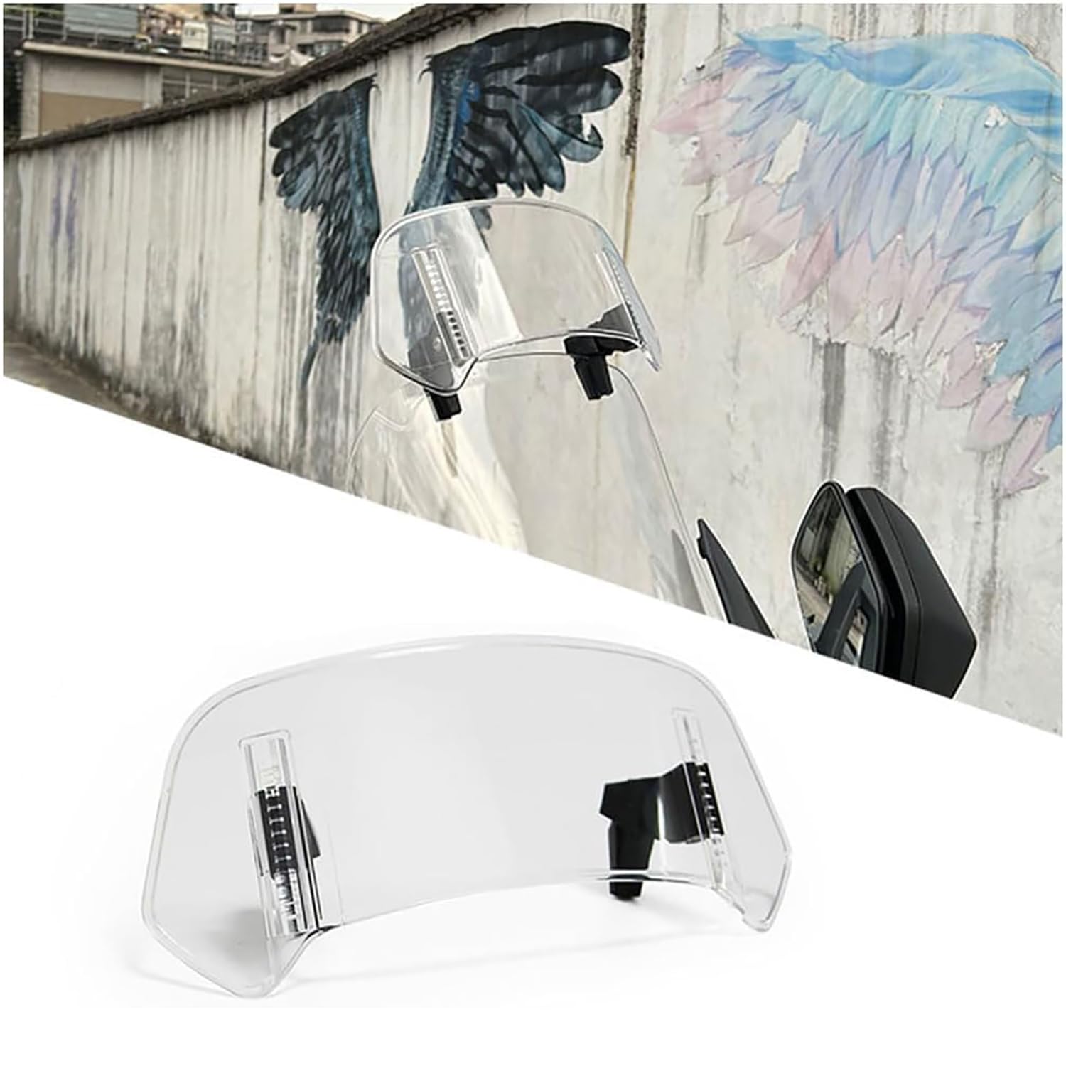 Motorcycle Windshield Extension for Triumph Rocket III Roadster 2010-2019