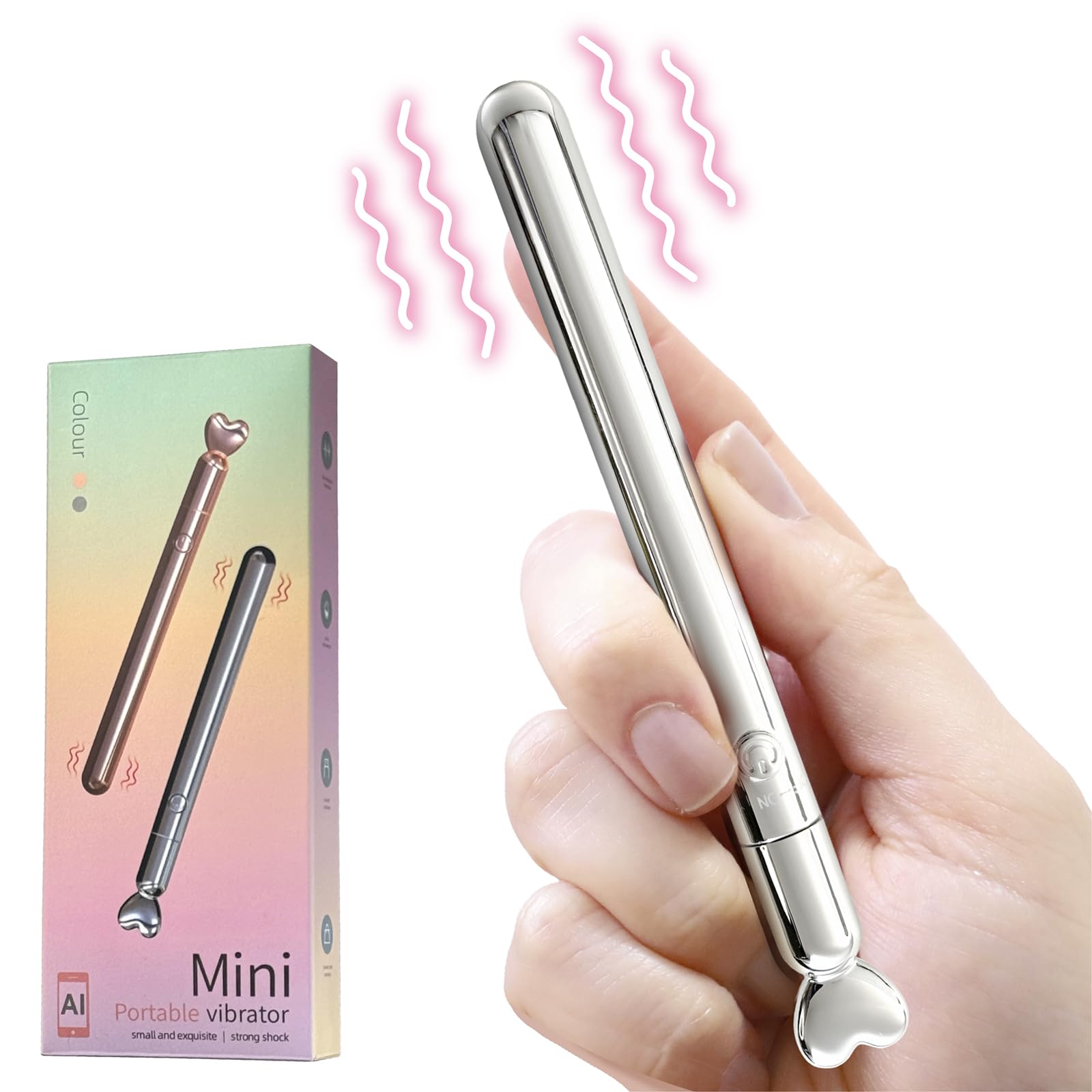 Amazon.co.jp: マッサージ機 電マ 【強力バイブレーション搭載】ペン型